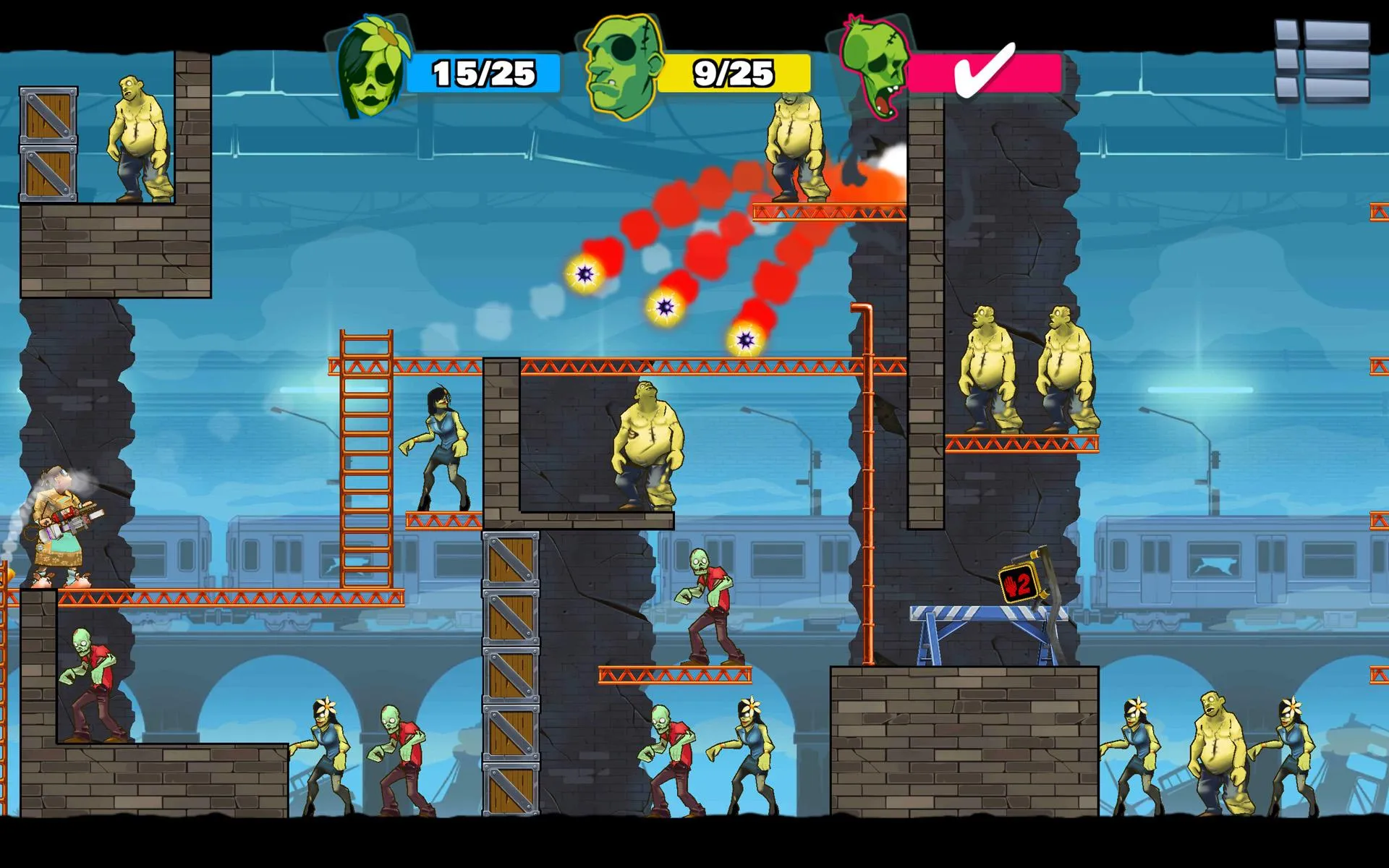 Stupid Zombies 3 | Indus Appstore | Screenshot