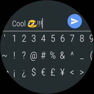 Keyboard for Wear OS watches | Indus Appstore | Screenshot