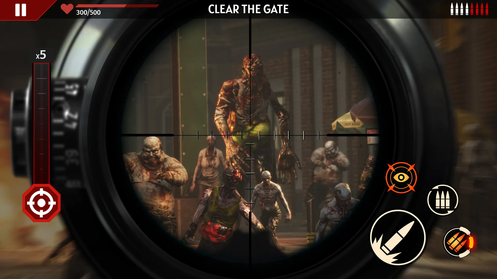 Sniper Zombie 3D Shooting Game | Indus Appstore | Screenshot