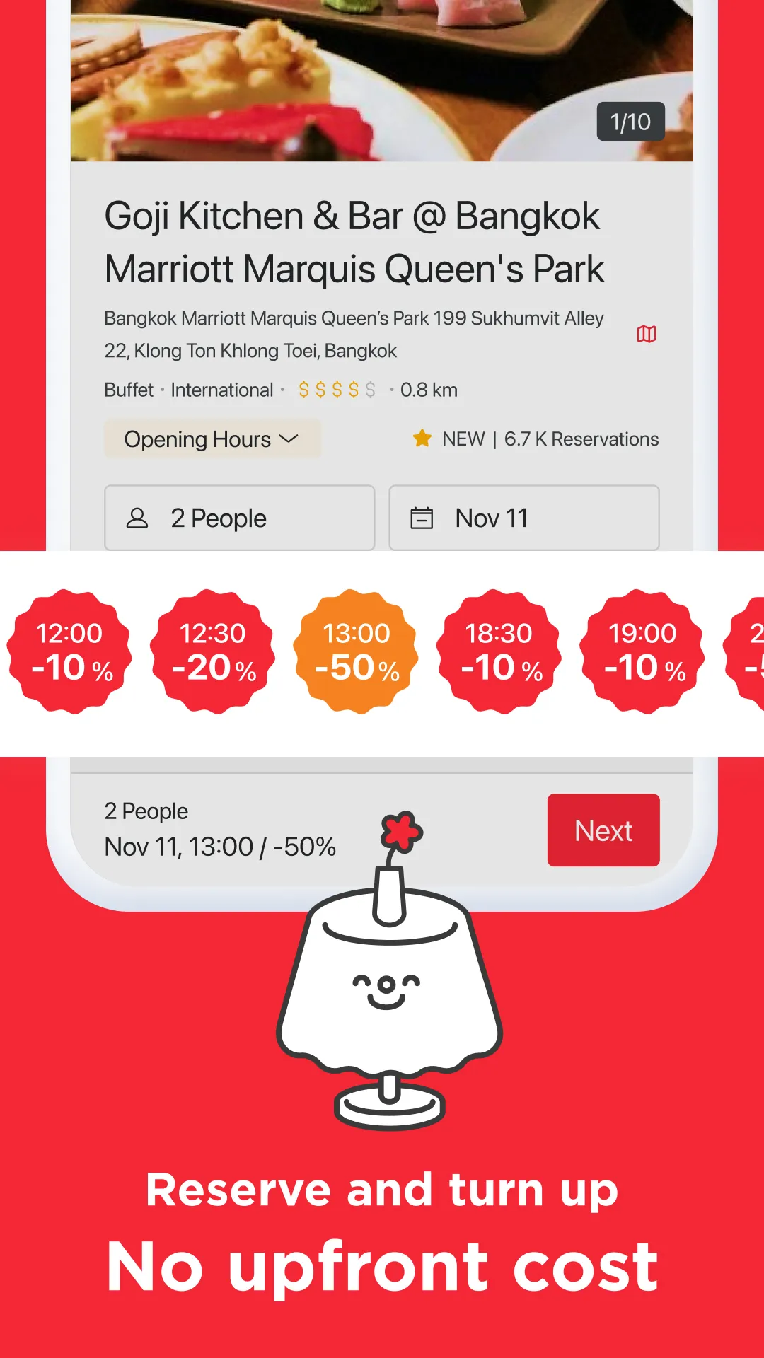 Eatigo – dine & save | Indus Appstore | Screenshot