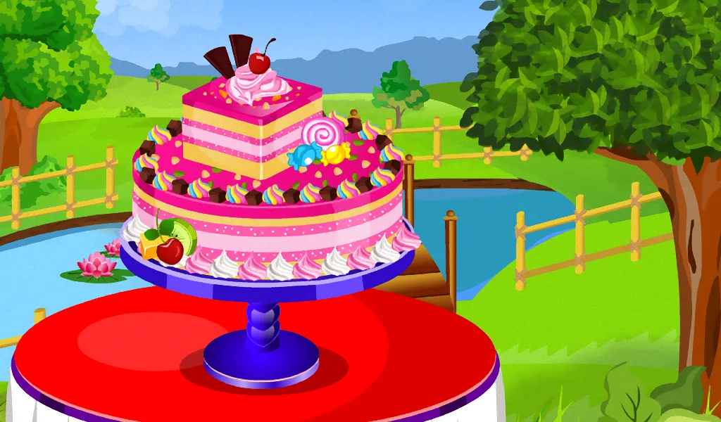 Creamy Cake Decoration | Indus Appstore | Screenshot