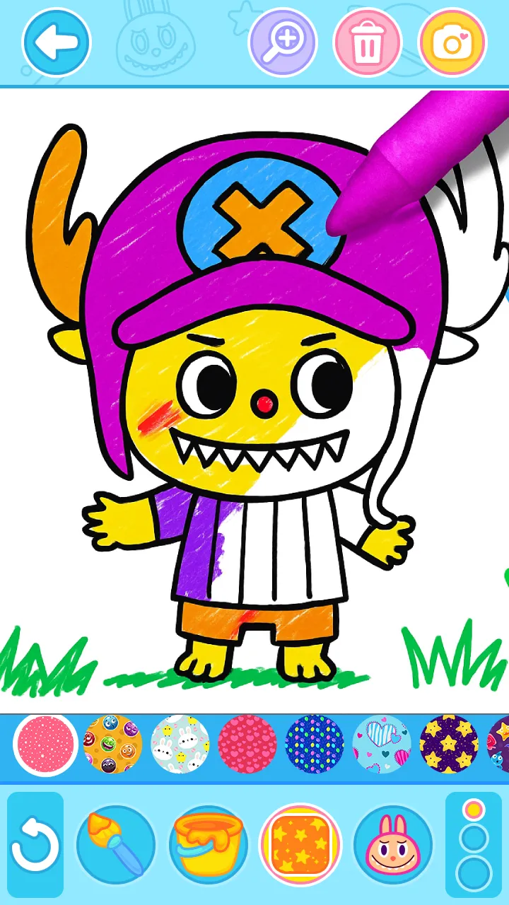 Labubu Coloring Games for Kids | Indus Appstore | Screenshot