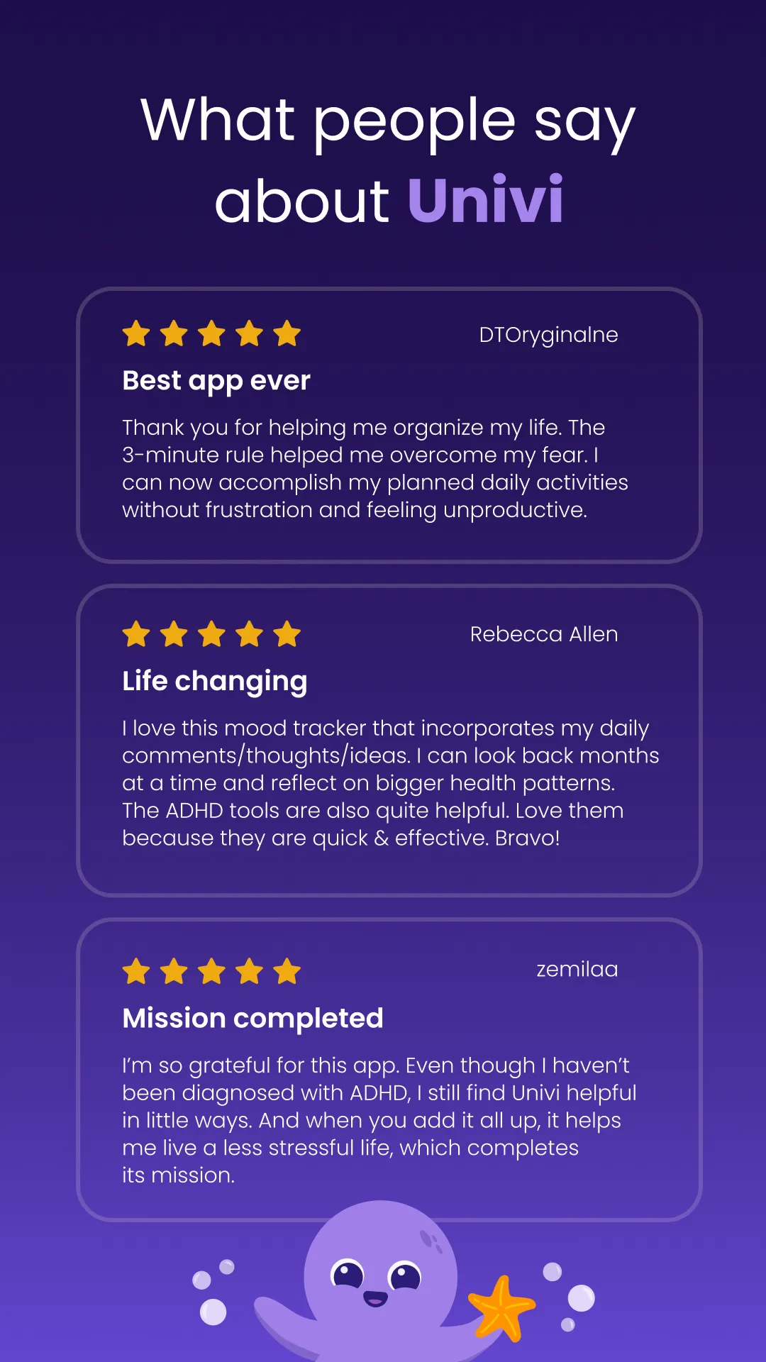 Univi: ADHD Management & Focus | Indus Appstore | Screenshot