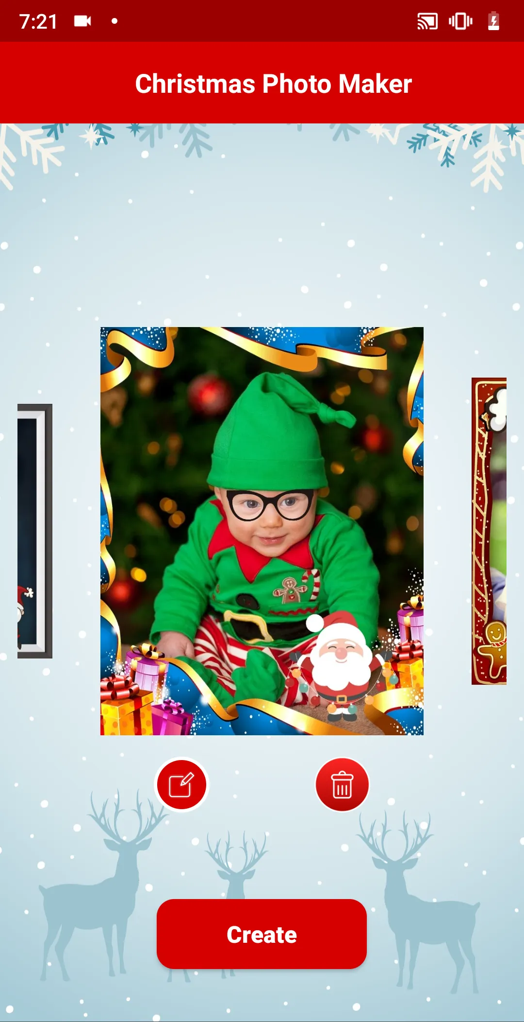 Christmas Photo Maker | Indus Appstore | Screenshot