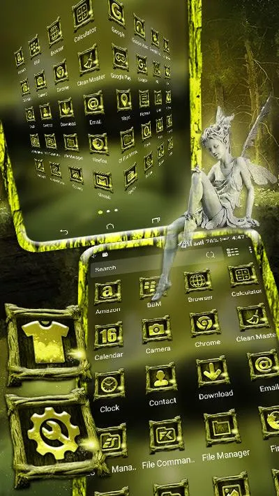 Fairy Jungle Launcher Theme | Indus Appstore | Screenshot