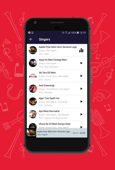 RKG Bollywood Songs/Initiative | Indus Appstore | Screenshot