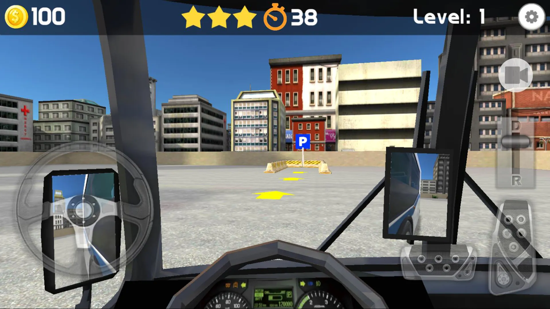 Bus Parking 3D | Indus Appstore | Screenshot