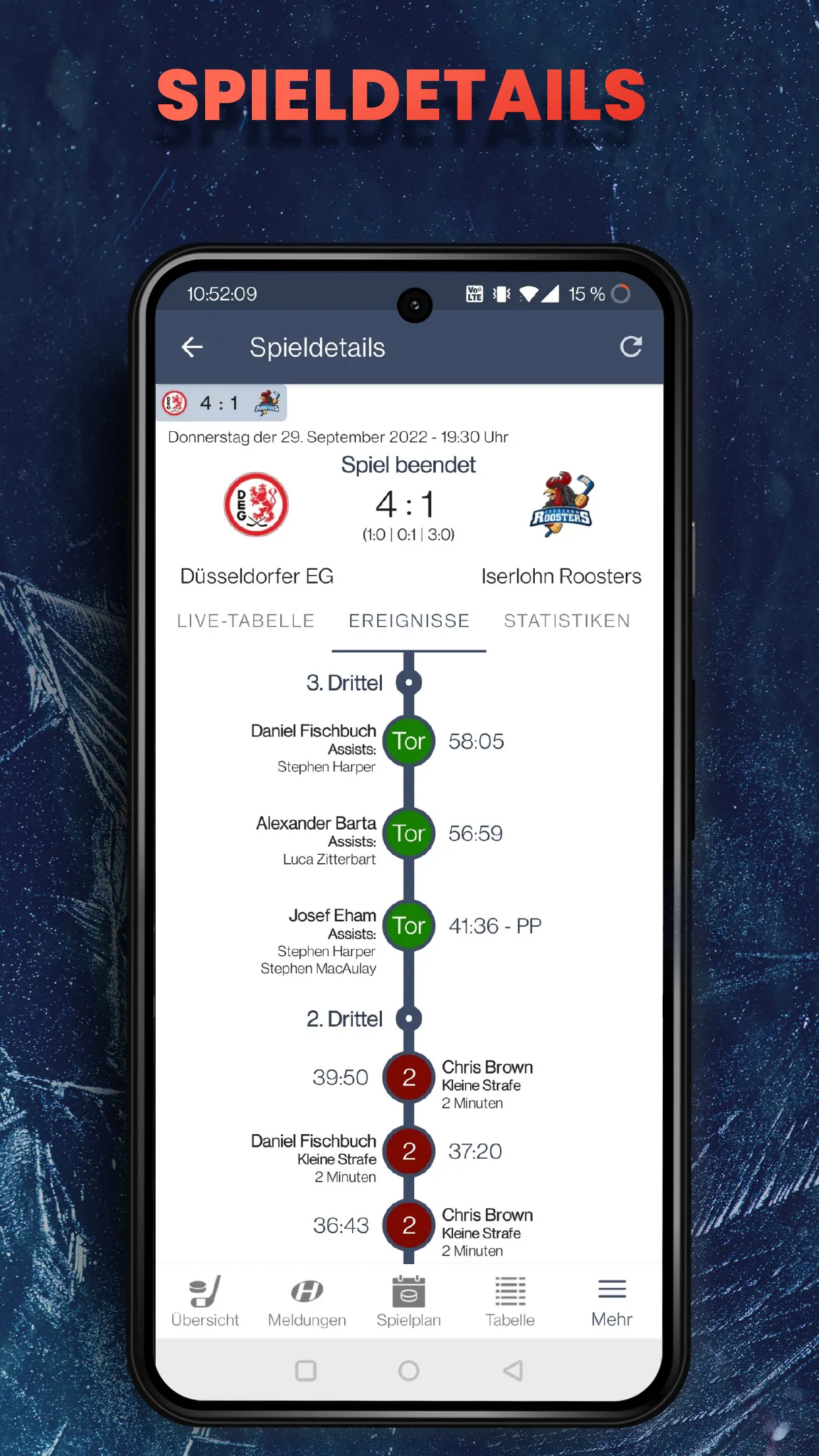 Hockeyweb - die Eishockey App | Indus Appstore | Screenshot