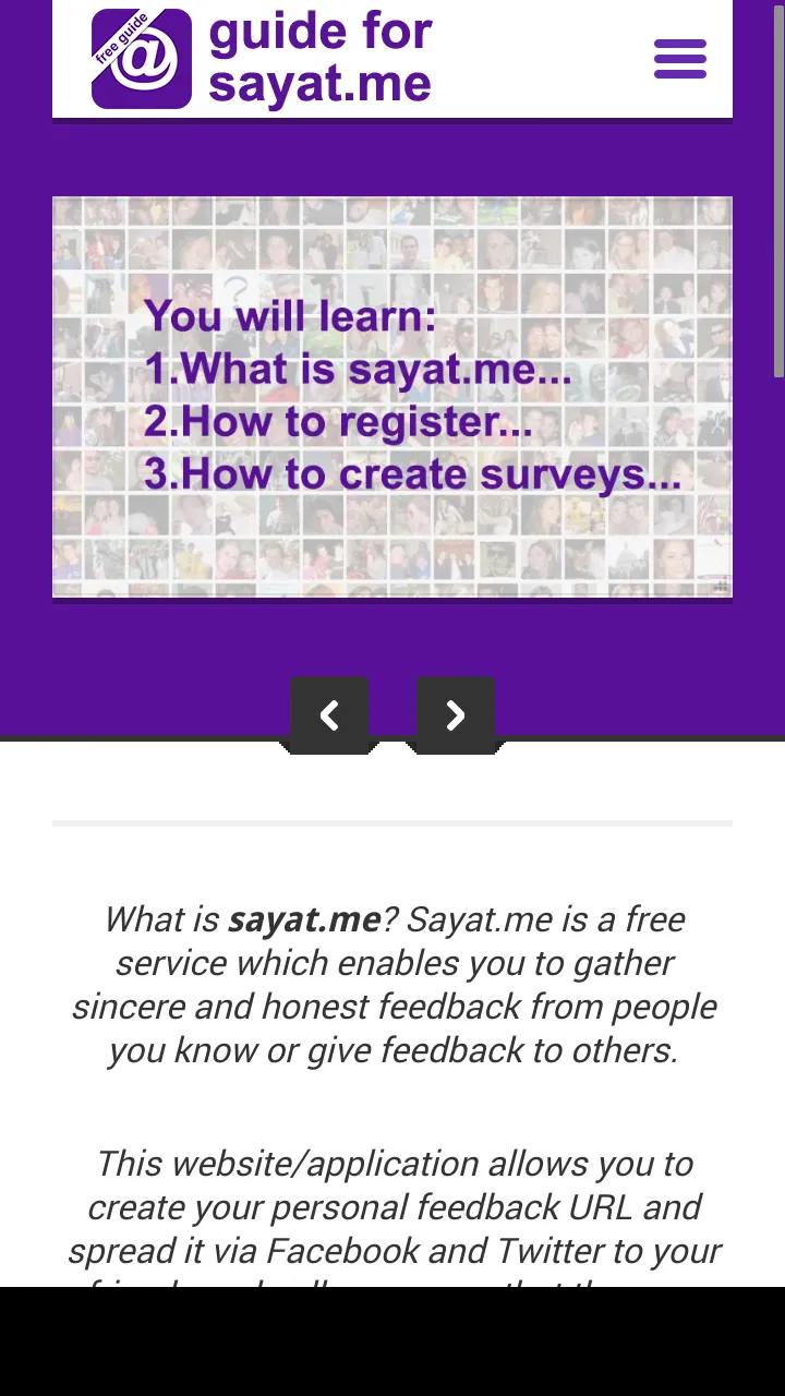 Guide for Sayat.Me | Indus Appstore | Screenshot