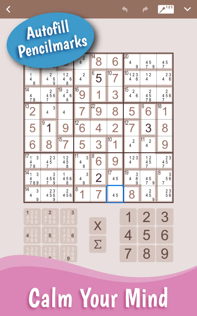 SumSudoku: Killer Sudoku | Indus Appstore | Screenshot