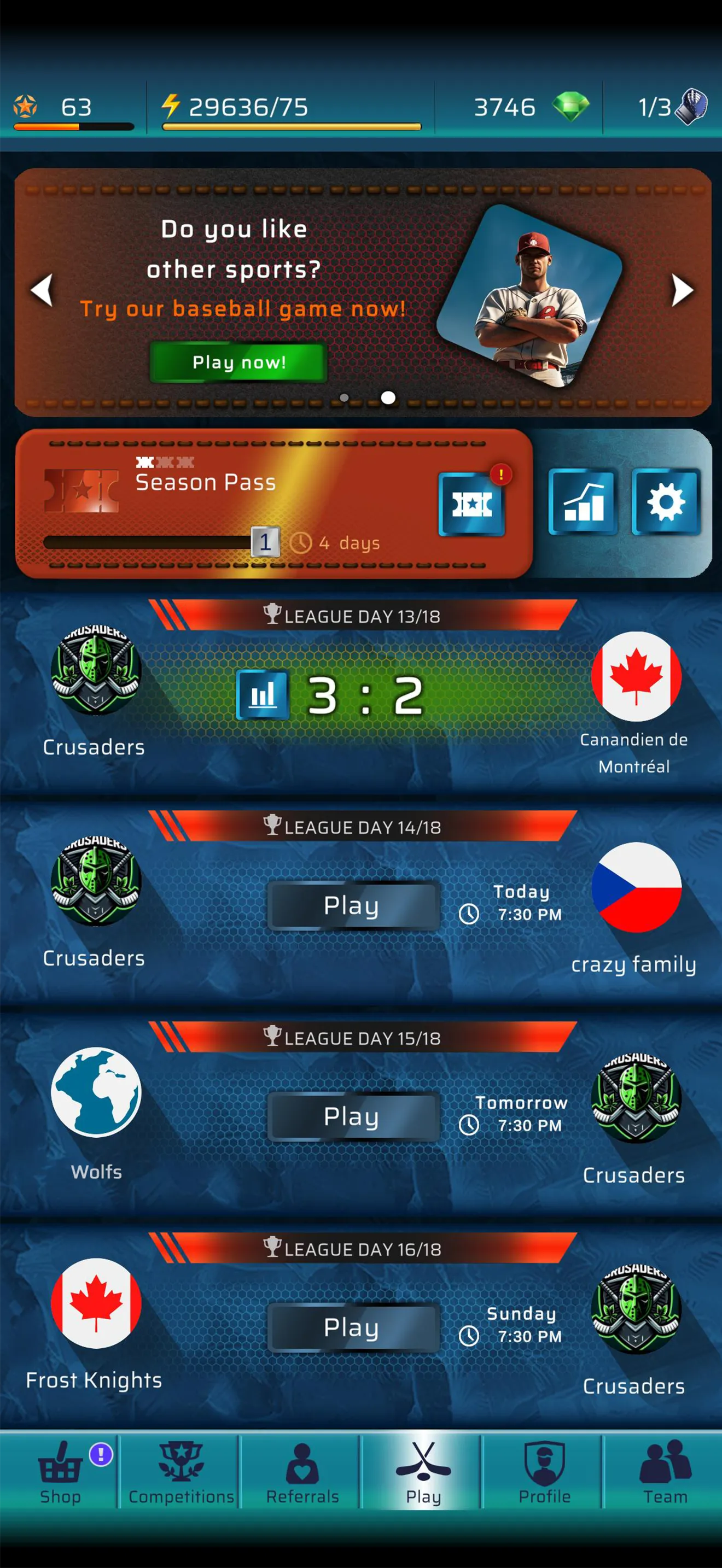 PowerPlay: Ice Hockey PvP Game | Indus Appstore | Screenshot