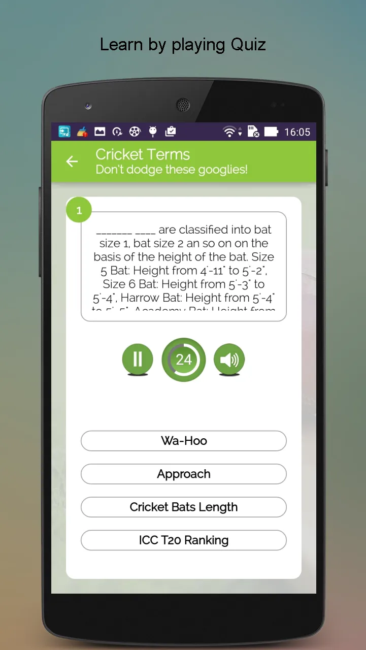 Cricket Dictionary | Indus Appstore | Screenshot