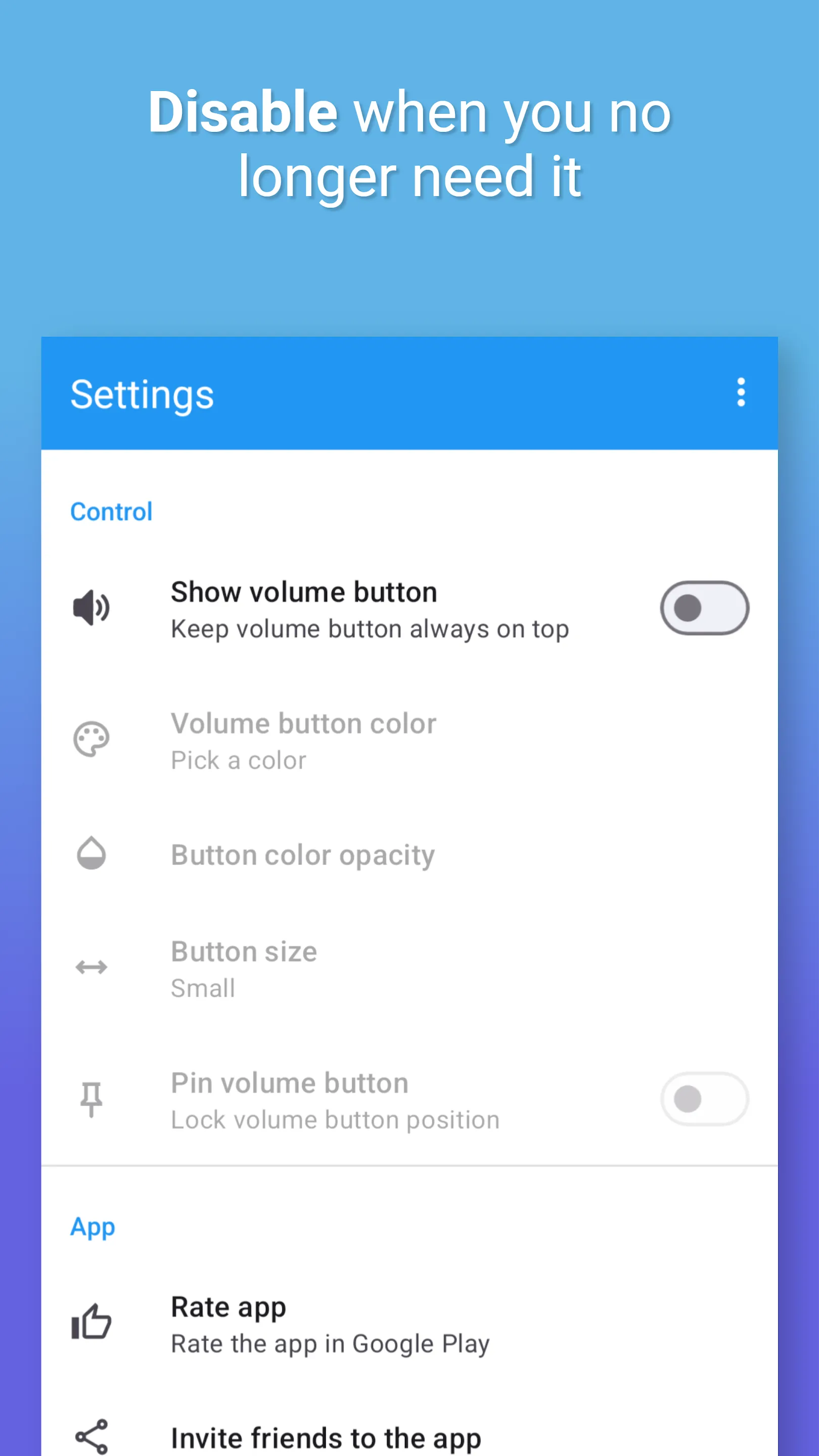 Volume Control: Screen Button | Indus Appstore | Screenshot