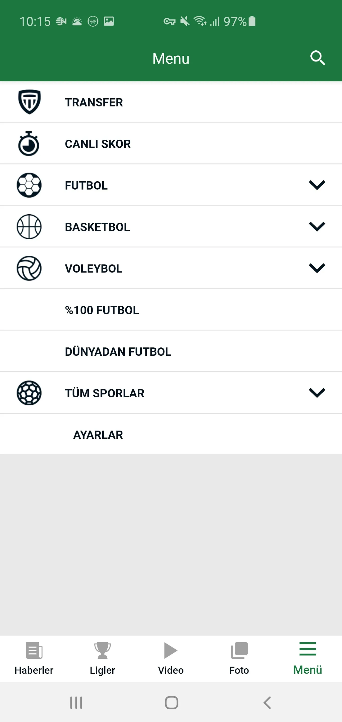 NTV Spor - Sporun Adresi | Indus Appstore | Screenshot