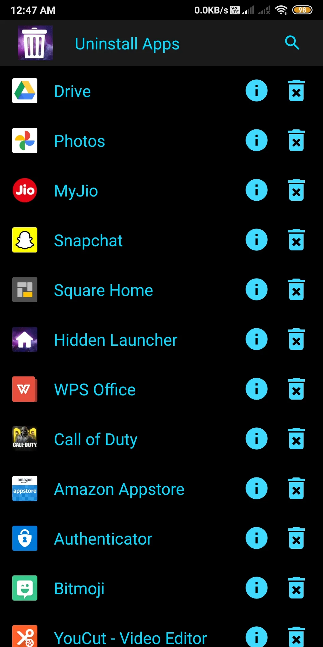 Hidden Launcher | Indus Appstore | Screenshot