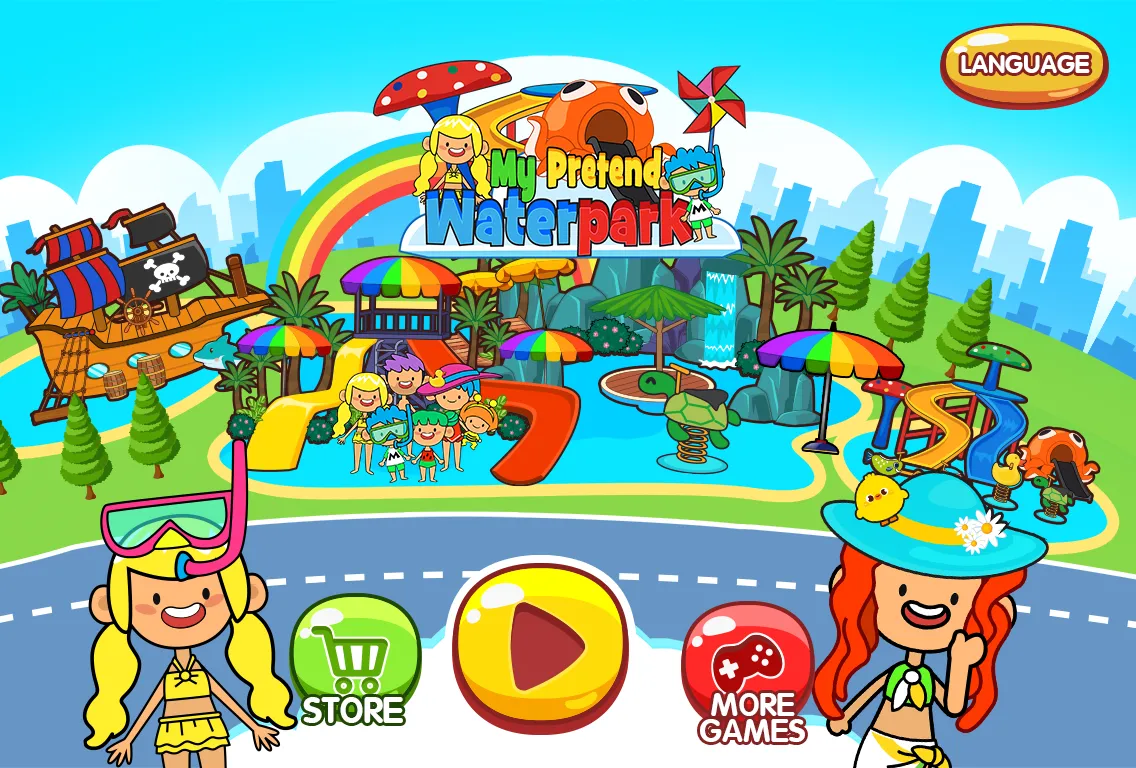 My Pretend Summer Waterpark | Indus Appstore | Screenshot