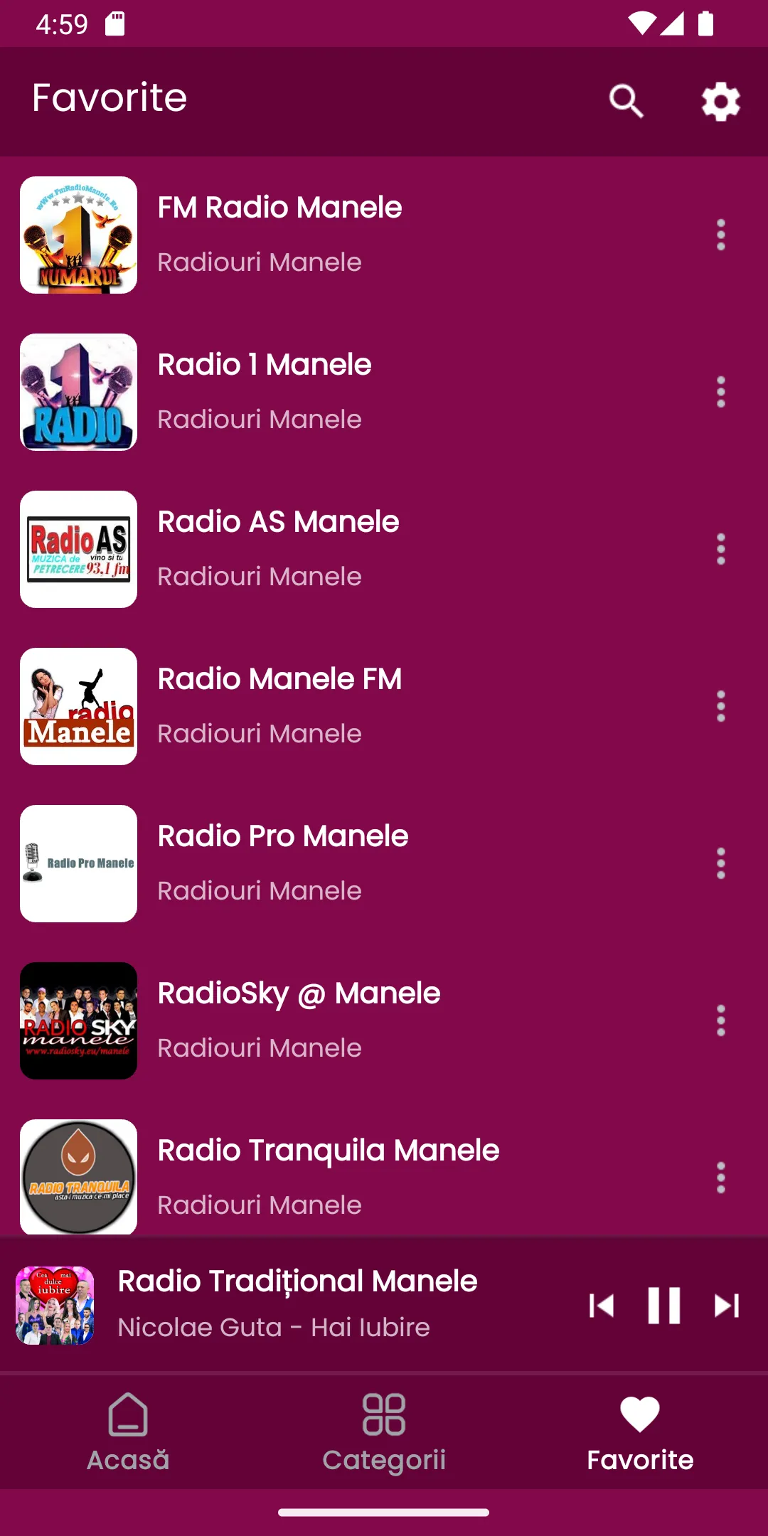 Radiouri de Manele | Indus Appstore | Screenshot