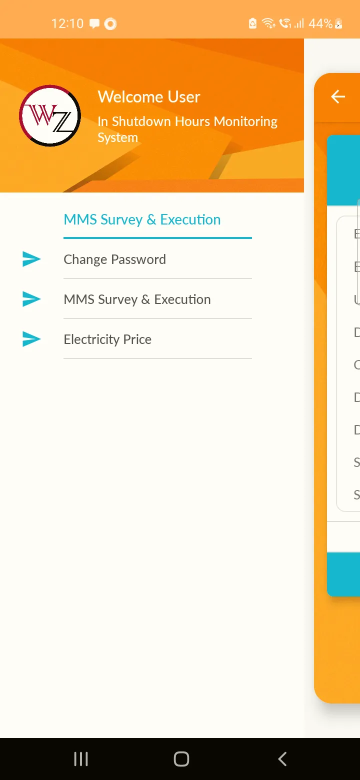 WZ SHMS: Shutdown-Monitoring | Indus Appstore | Screenshot