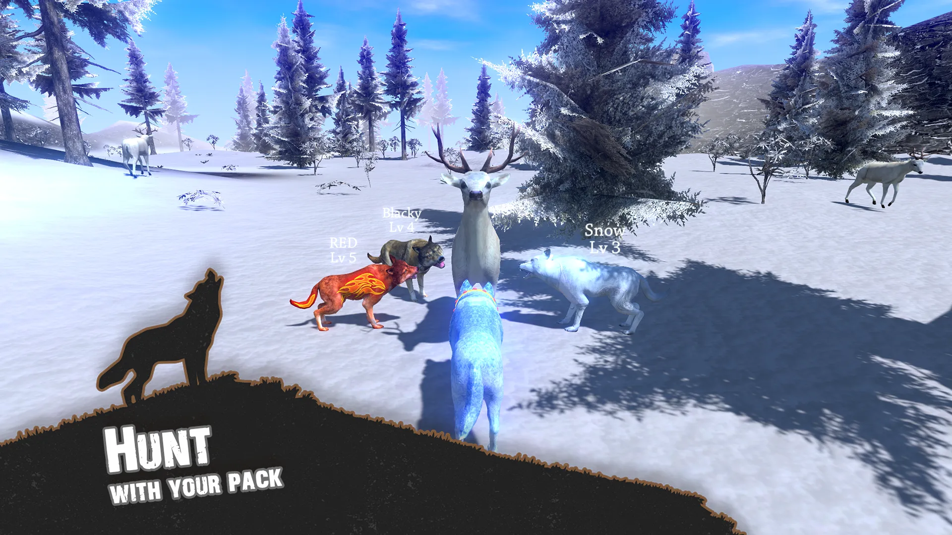 Wolf Simulator - Animal Games | Indus Appstore | Screenshot