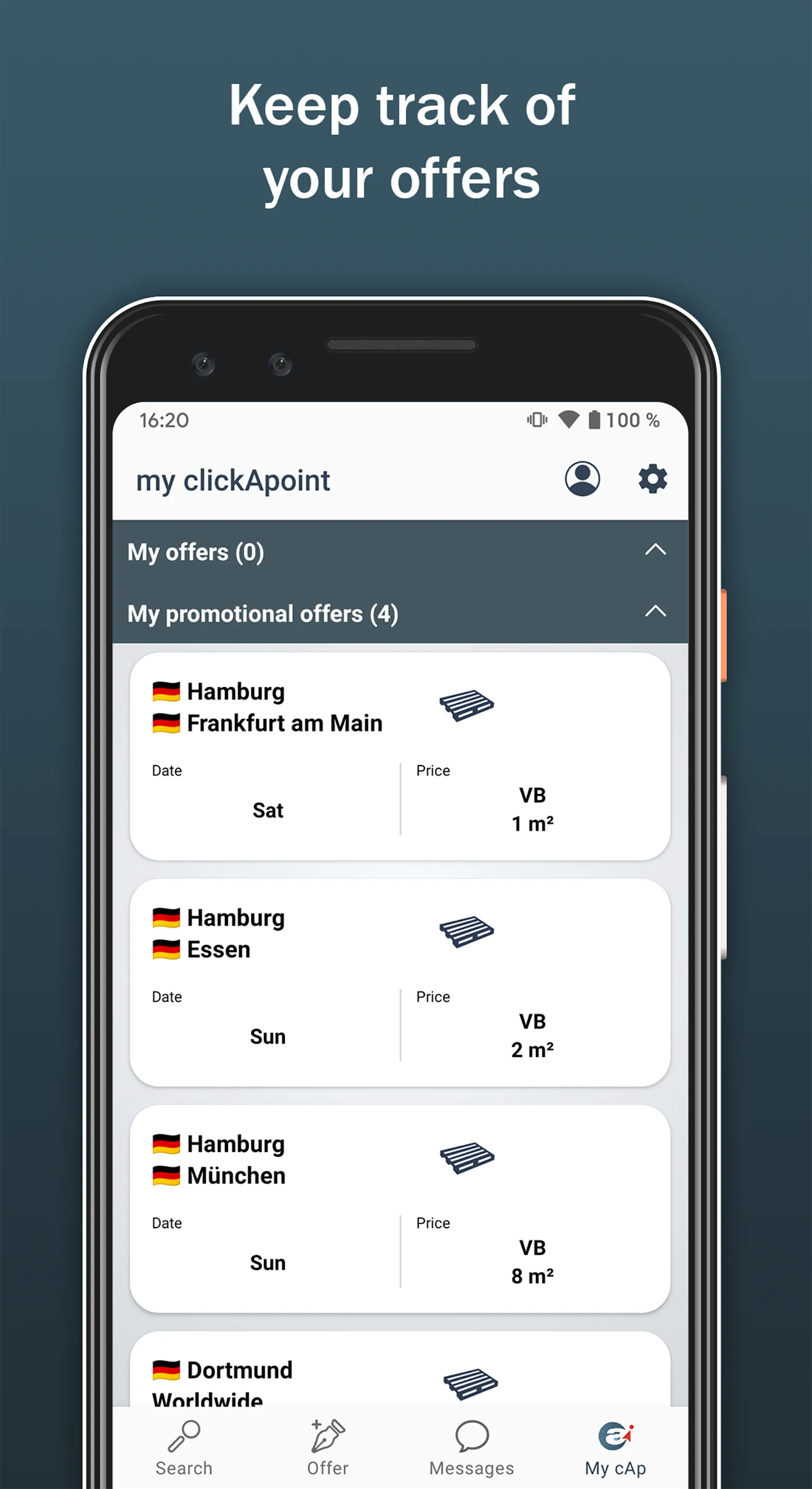 clickApoint | Indus Appstore | Screenshot