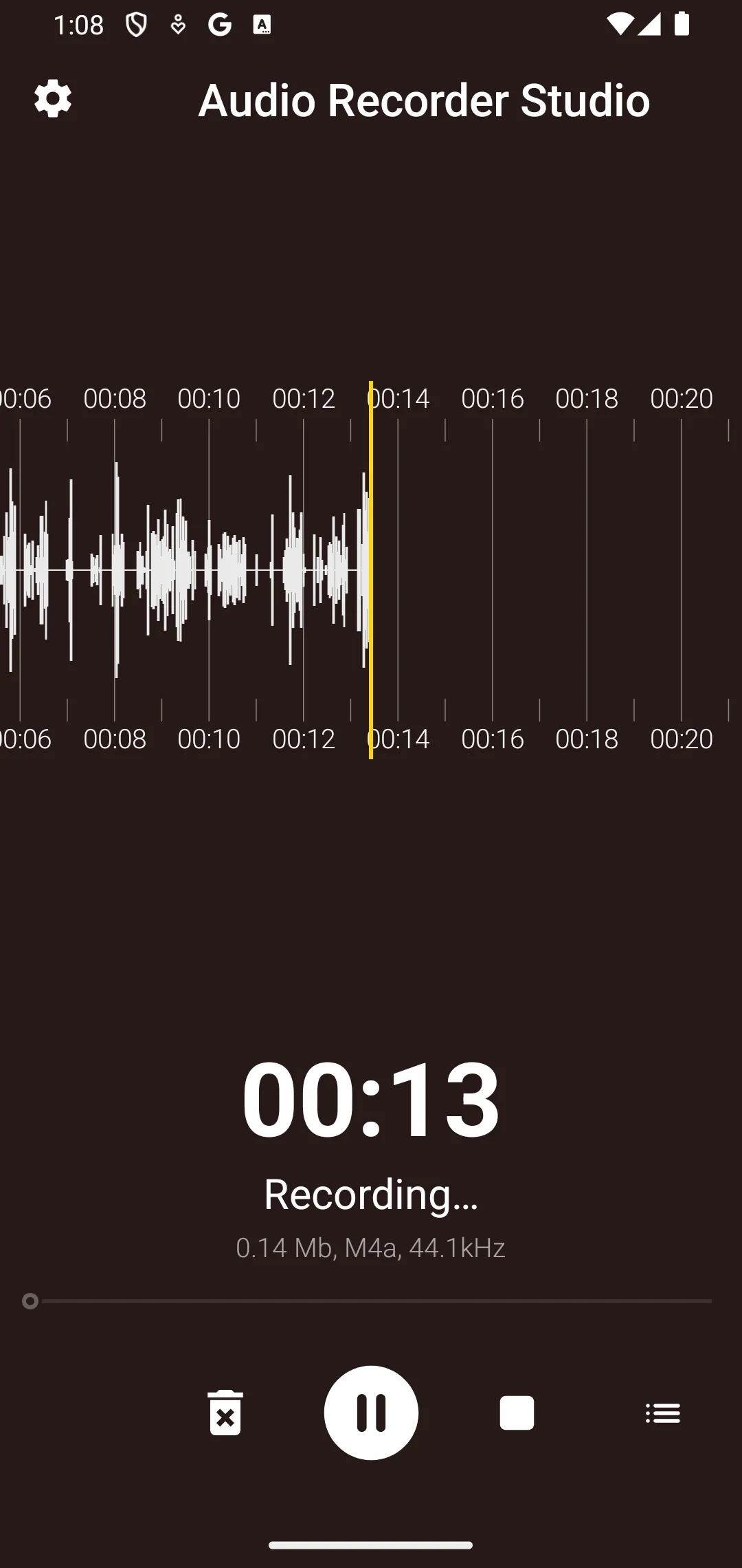 ARS: Audio Recorder Studio | Indus Appstore | Screenshot