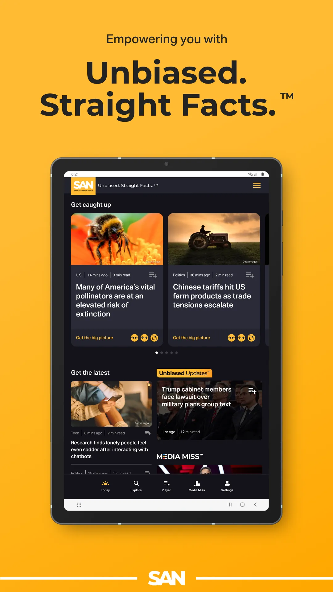 Straight Arrow News | SAN | Indus Appstore | Screenshot