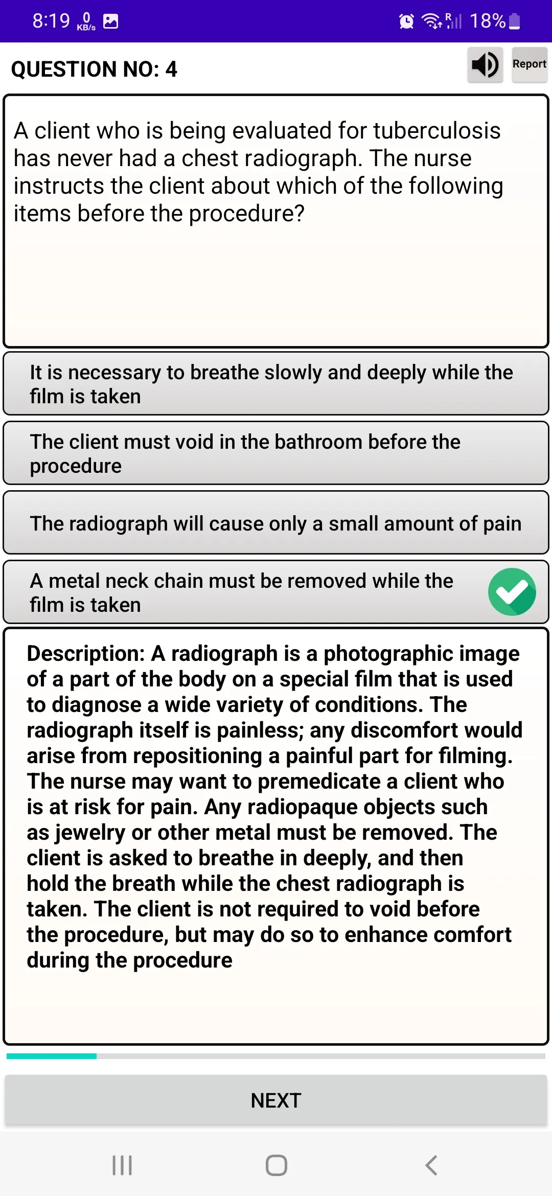 NCLEX-RN Prep Quiz | Indus Appstore | Screenshot