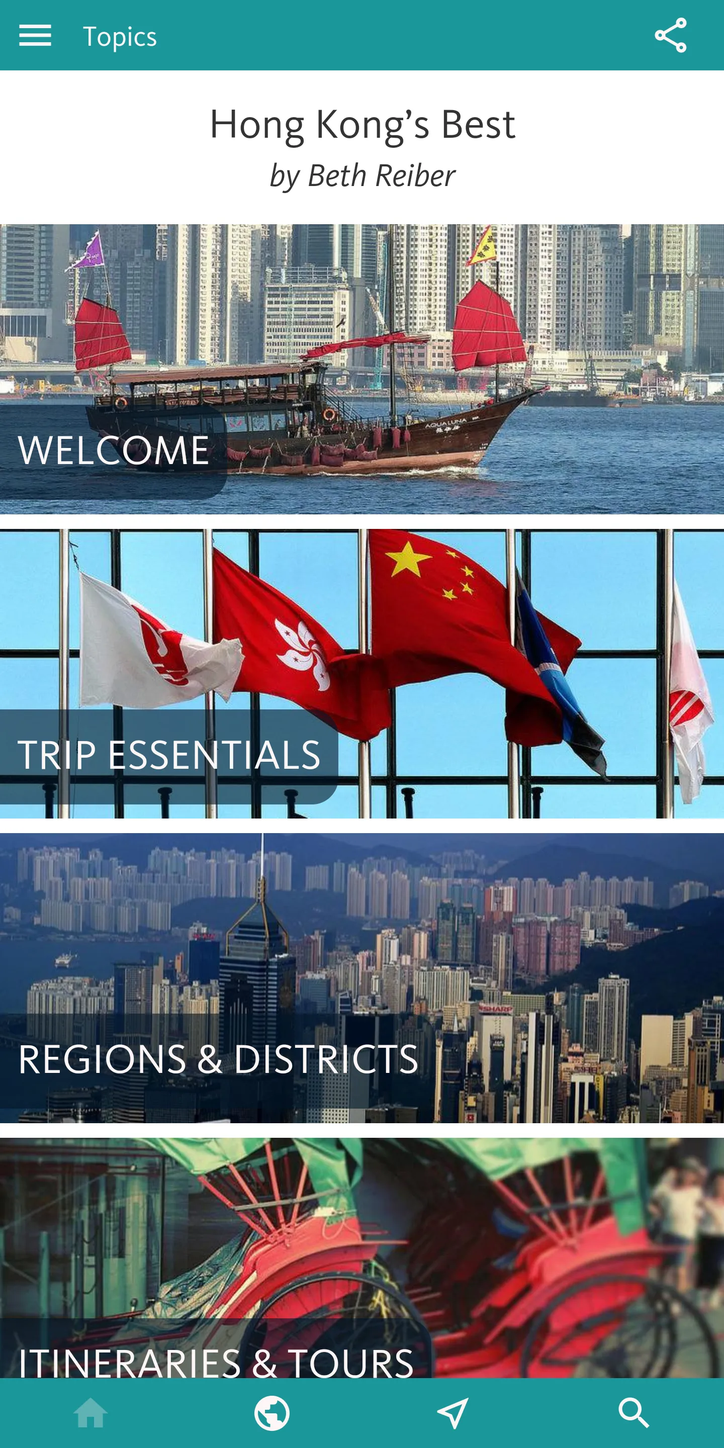 Hong Kong’s Best: Travel Guide | Indus Appstore | Screenshot