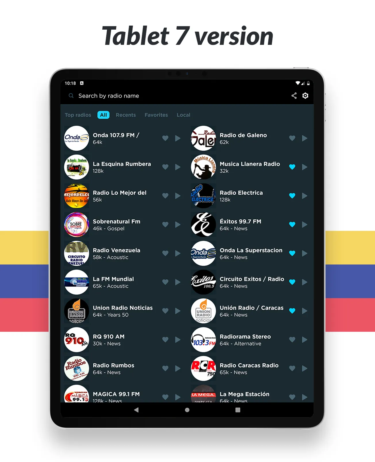 Radio Venezuela FM | Indus Appstore | Screenshot