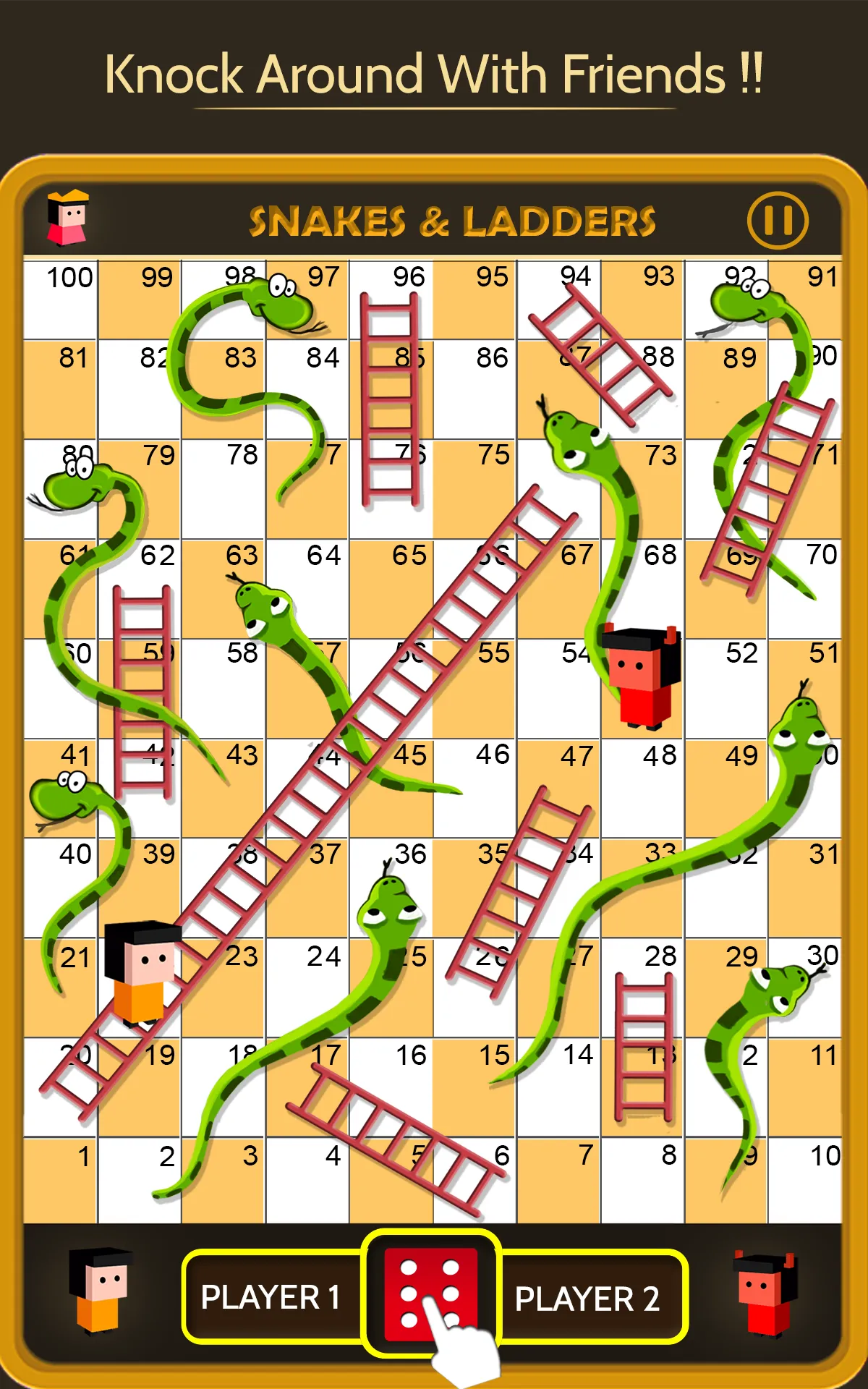 Snakes & Ladders: Online Dice! | Indus Appstore | Screenshot