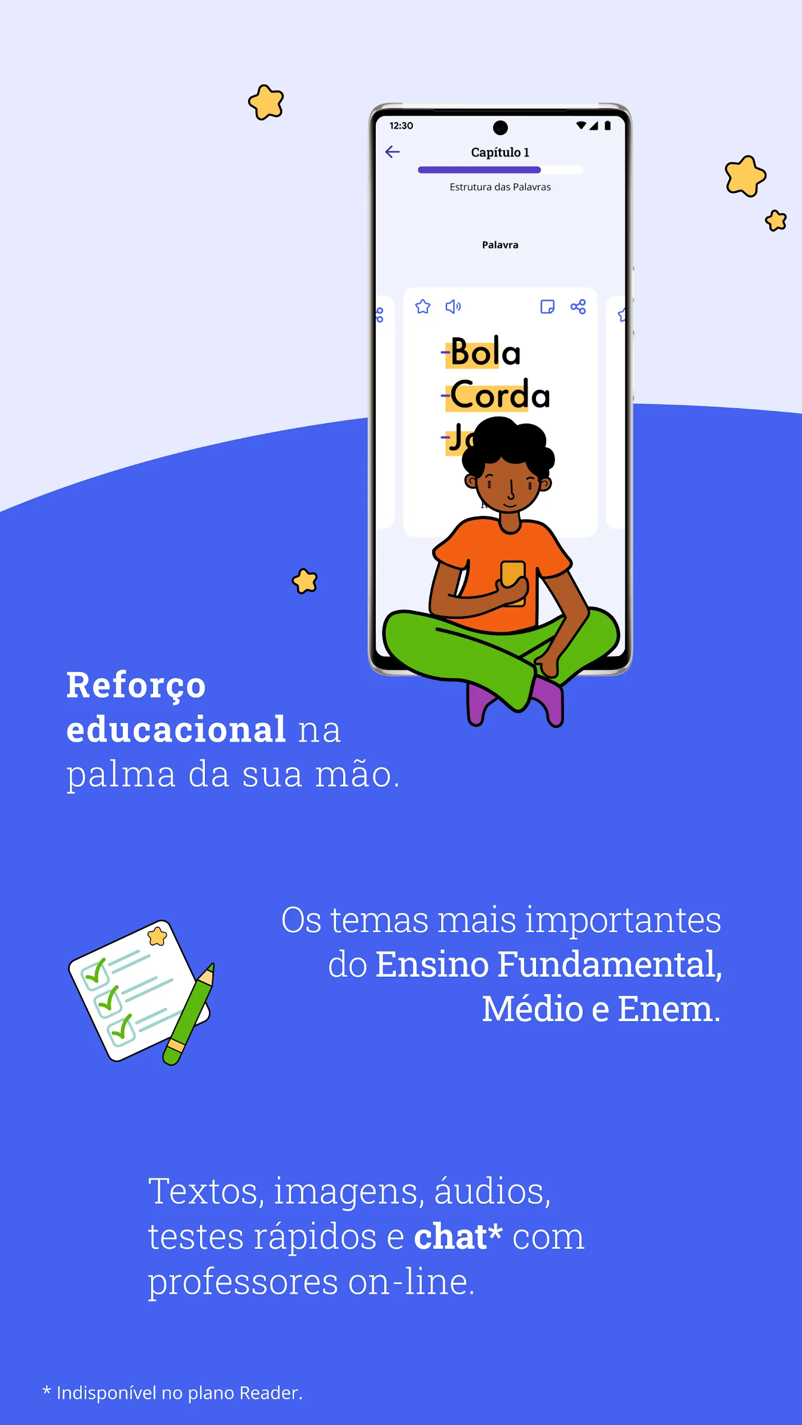 Reforça: reforço escolar | Indus Appstore | Screenshot