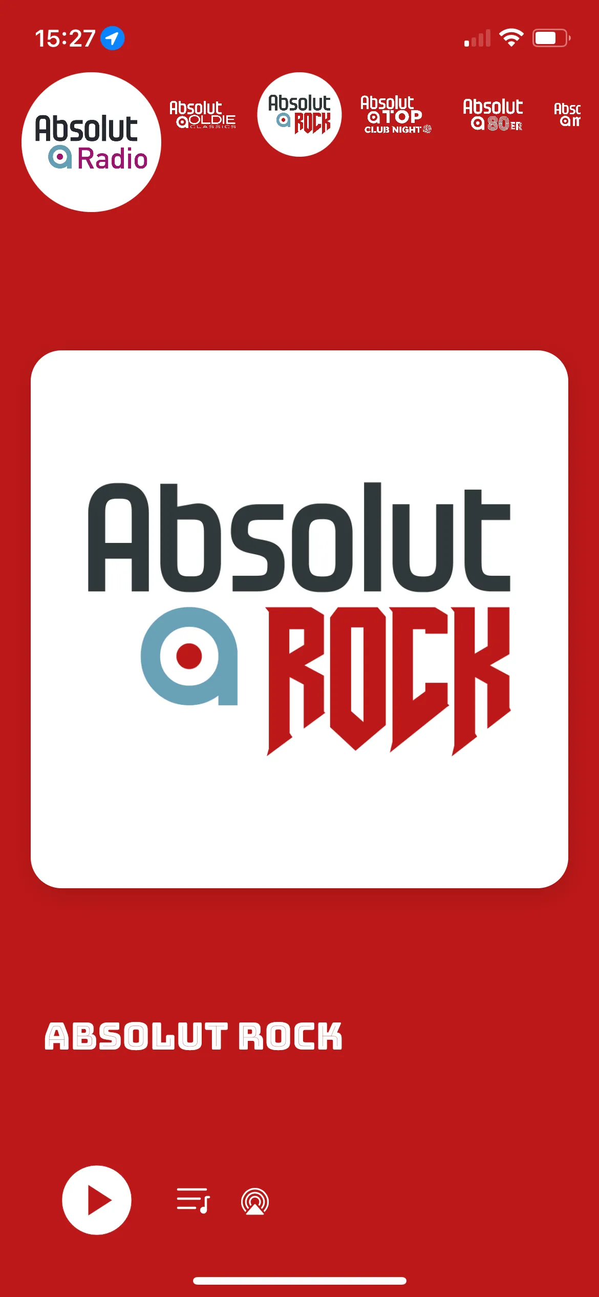 Absolut Radio | Indus Appstore | Screenshot