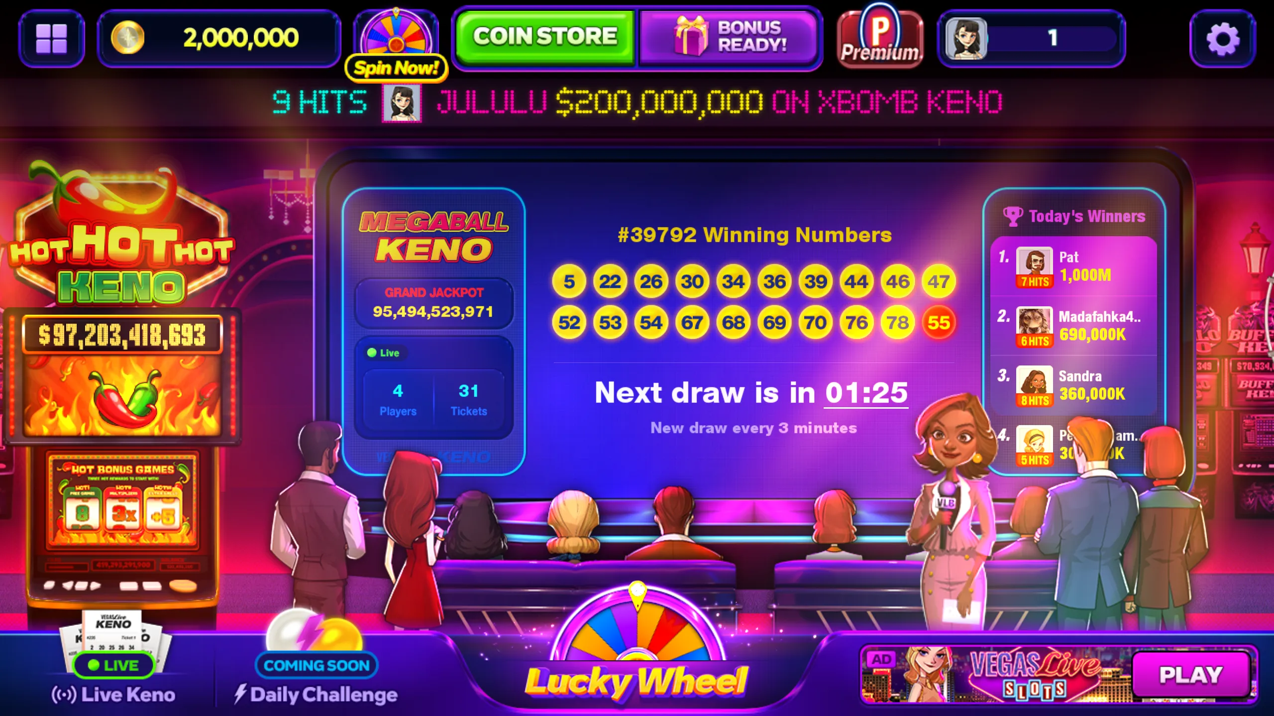 Vegas Keno | Indus Appstore | Screenshot