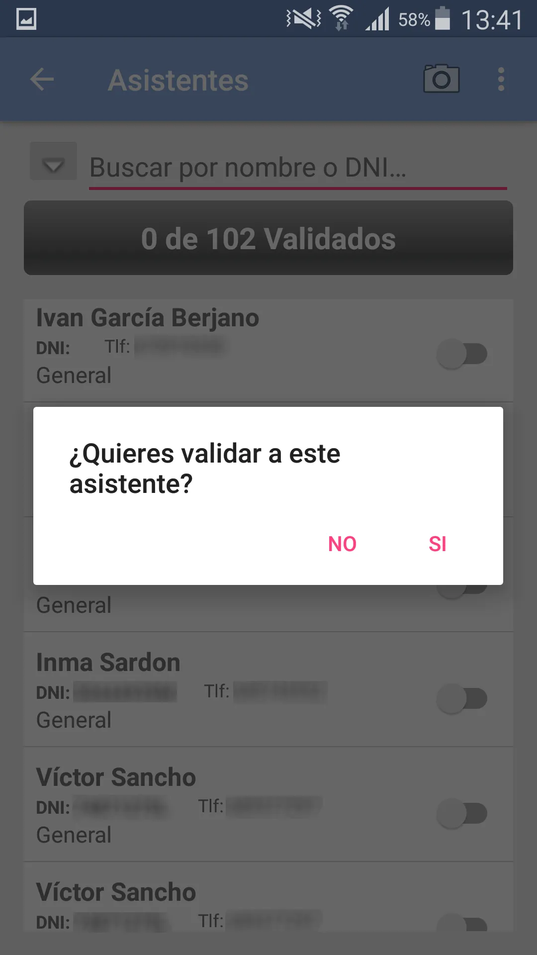 Gestión Entradas QR | Indus Appstore | Screenshot