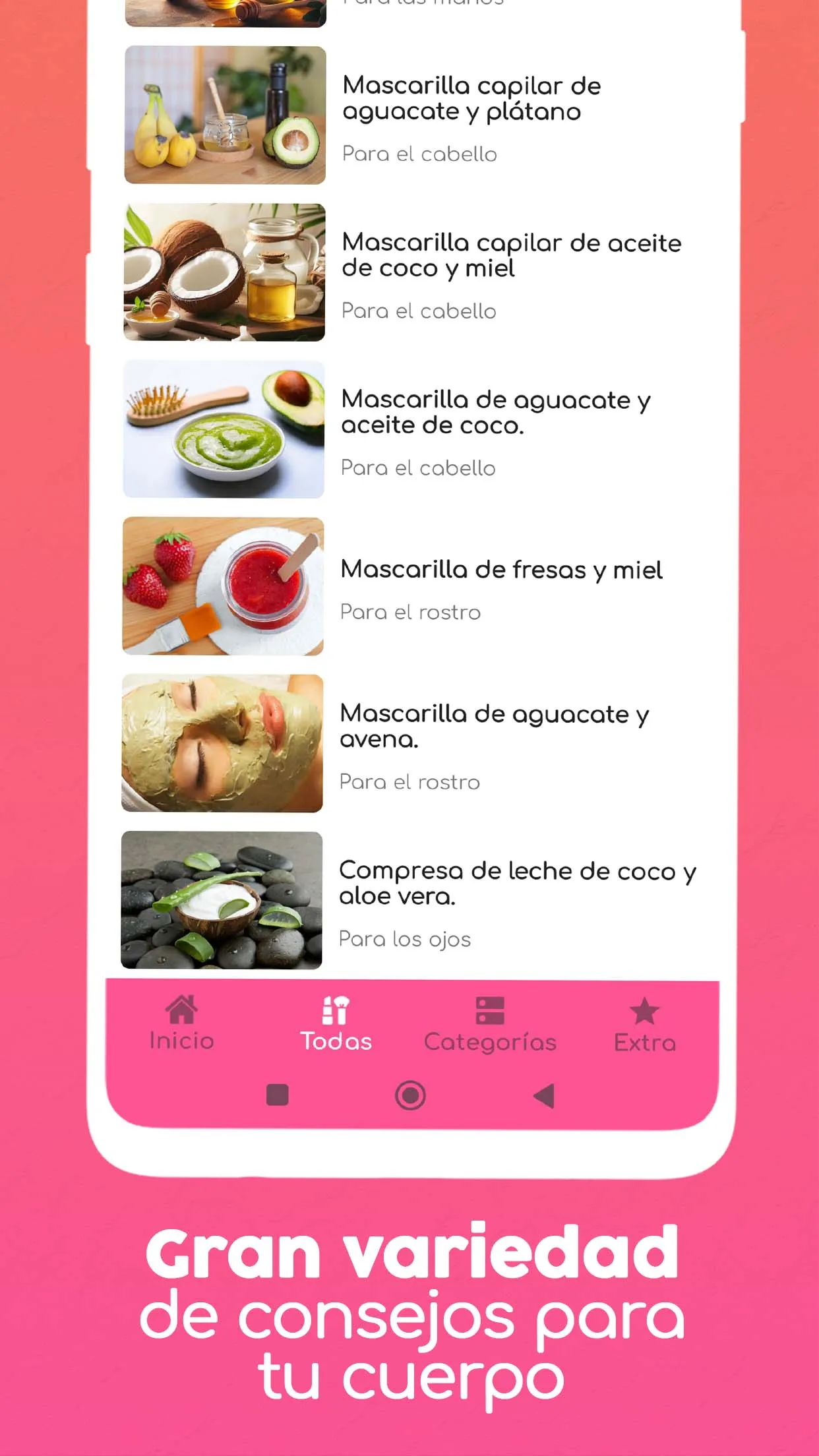 Trucos y Consejos de Belleza | Indus Appstore | Screenshot