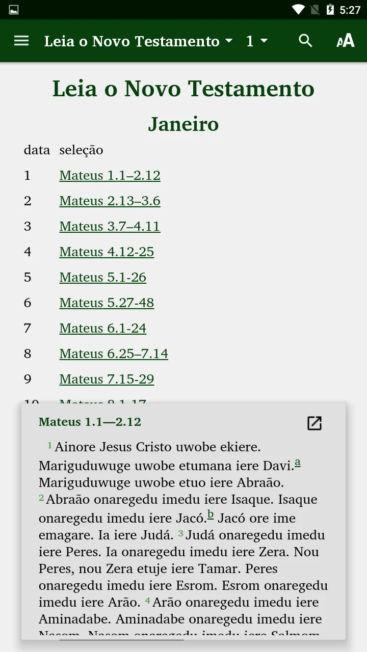 Bororo Bible | Indus Appstore | Screenshot