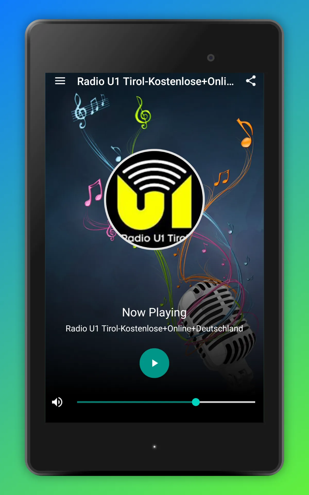 Radio U1 Tirol FM Online App | Indus Appstore | Screenshot