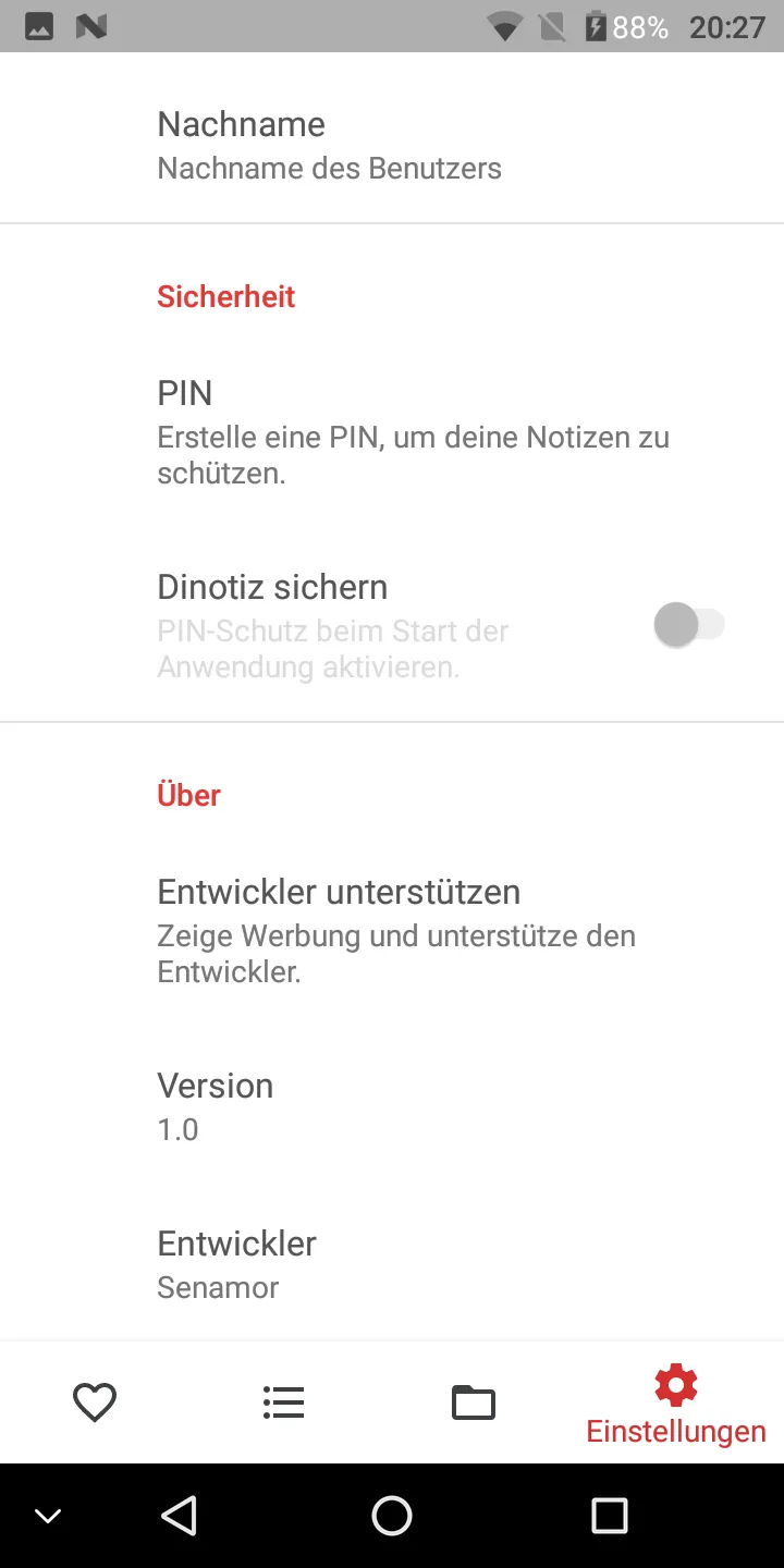 Notizen machen Notizbuch | Indus Appstore | Screenshot