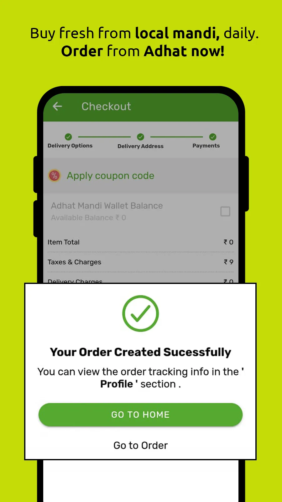 Adhat Mandi: Grocery Delivery | Indus Appstore | Screenshot