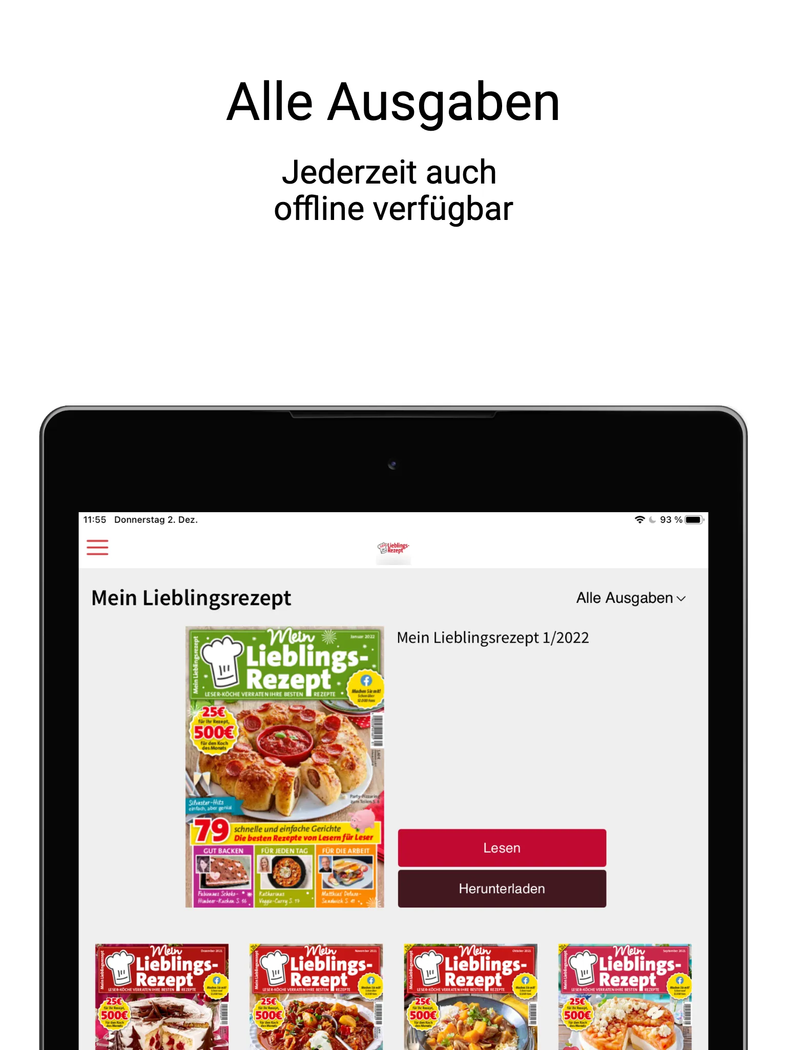 Mein Lieblingsrezept ePaper | Indus Appstore | Screenshot