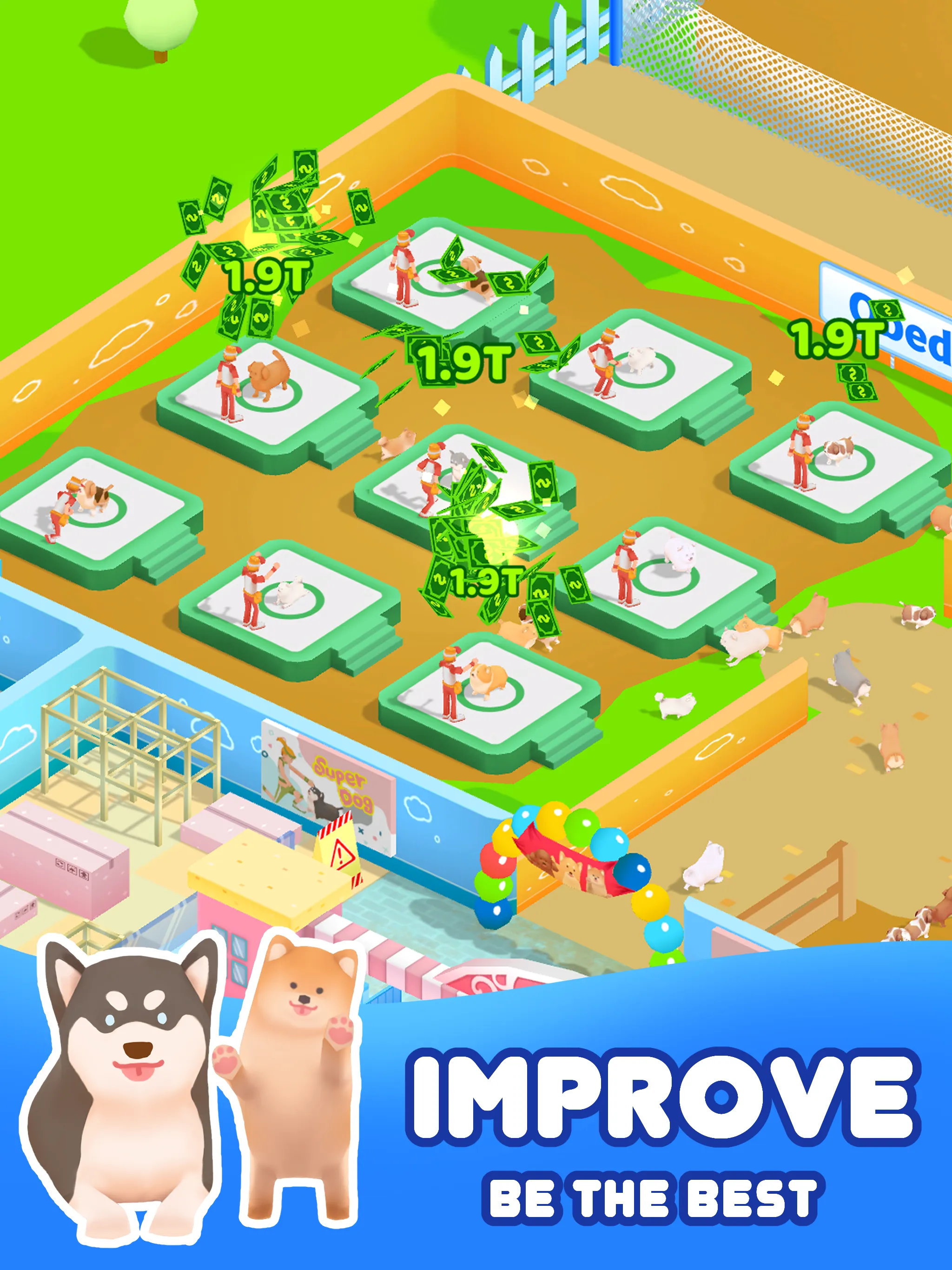 Idle Dog Training School | Indus Appstore | Screenshot