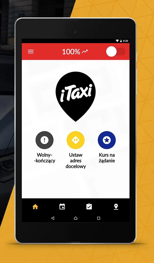 iTaxi Kierowca K3 | Indus Appstore | Screenshot