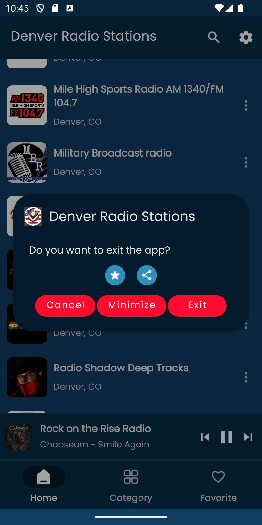 Radios from Denver | Indus Appstore | Screenshot