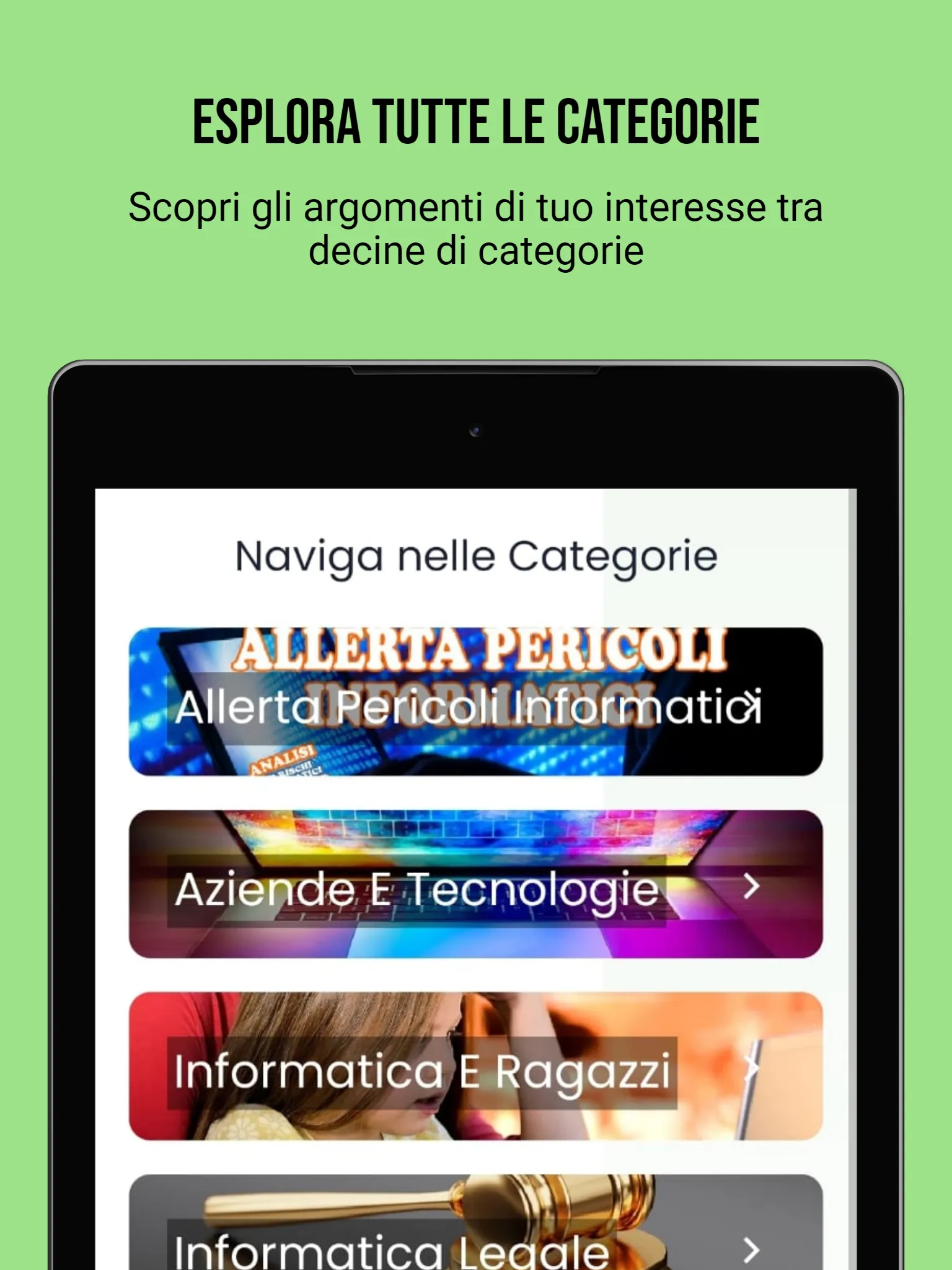 Allerta Pericoli Informatici | Indus Appstore | Screenshot