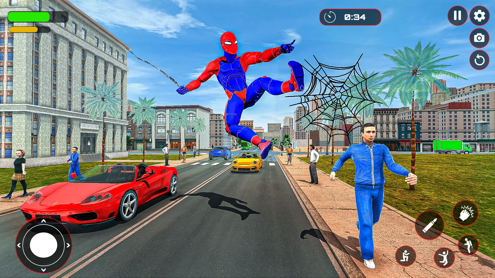 Spider Rope Hero Gangster City | Indus Appstore | Screenshot