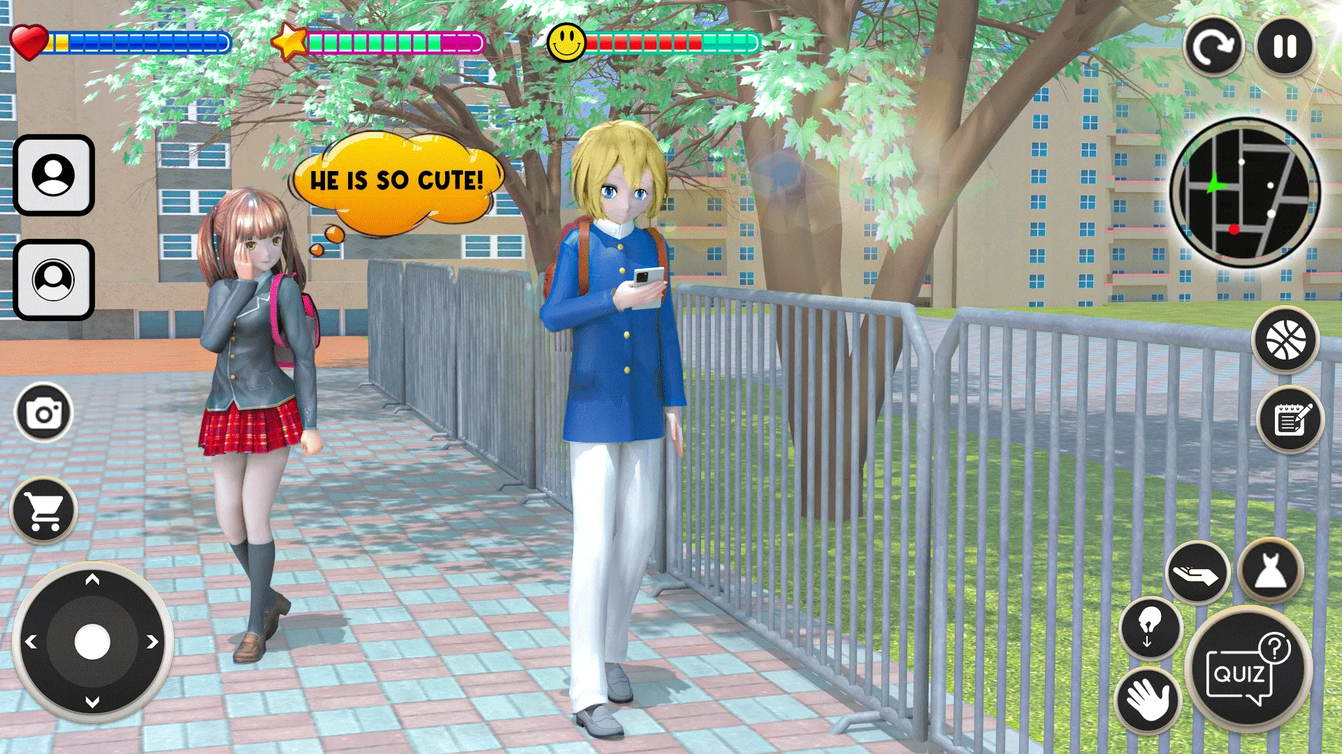 High School Girl Life Sim 3D | Indus Appstore | Screenshot