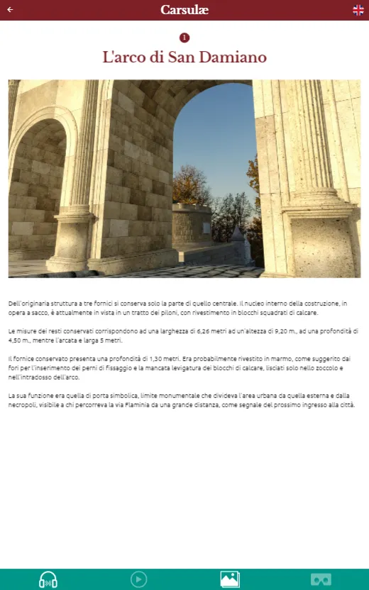 Carsulae - Archeological Park | Indus Appstore | Screenshot