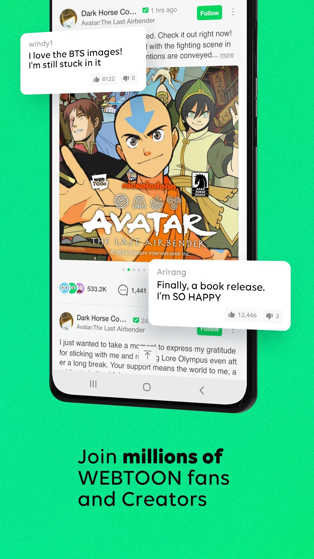 WEBTOON: Manga, Comics, Manhwa | Indus Appstore | Screenshot
