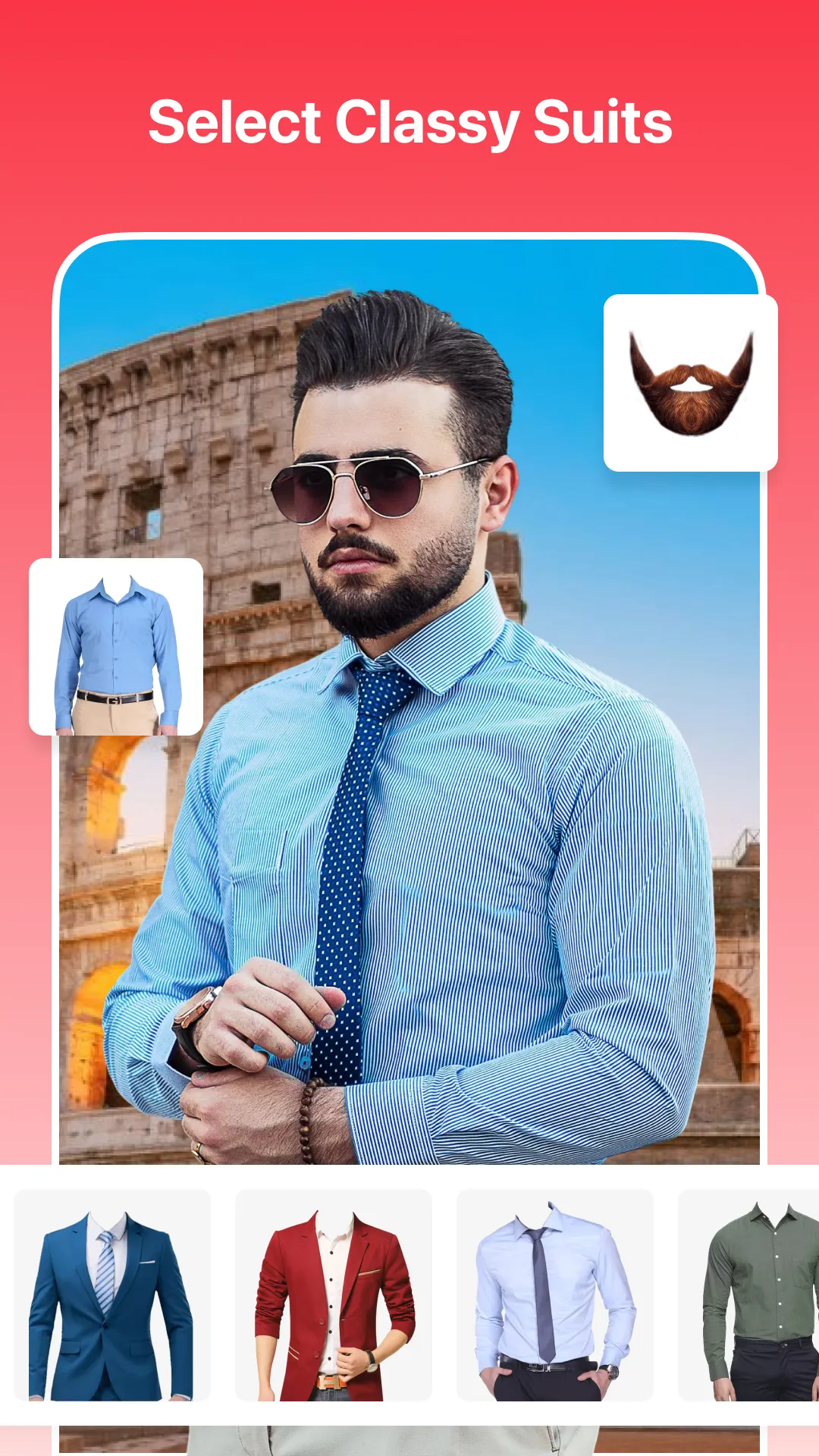 Smarty Men Jacket Edit | Indus Appstore | Screenshot