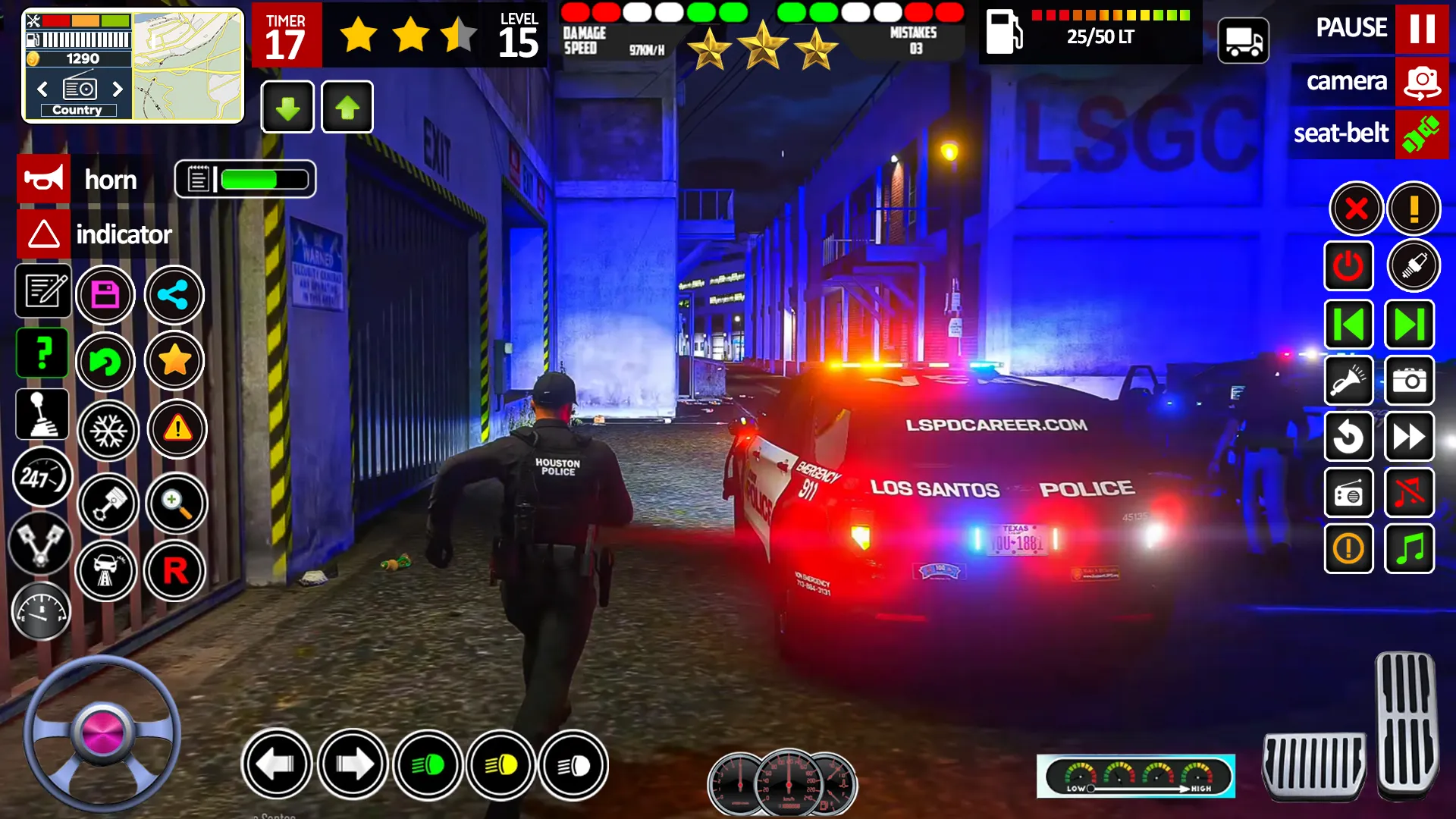 Drive Police Parking Car Games | Indus Appstore | Screenshot